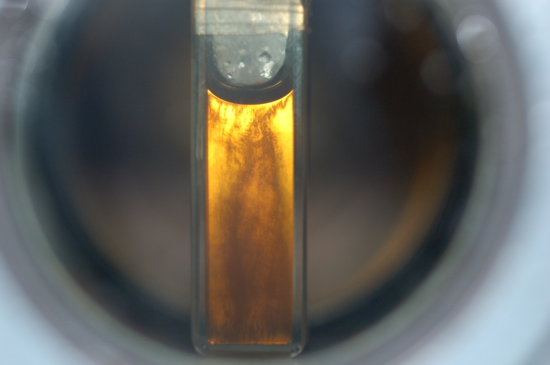 Cristal liquide nématique de graphène