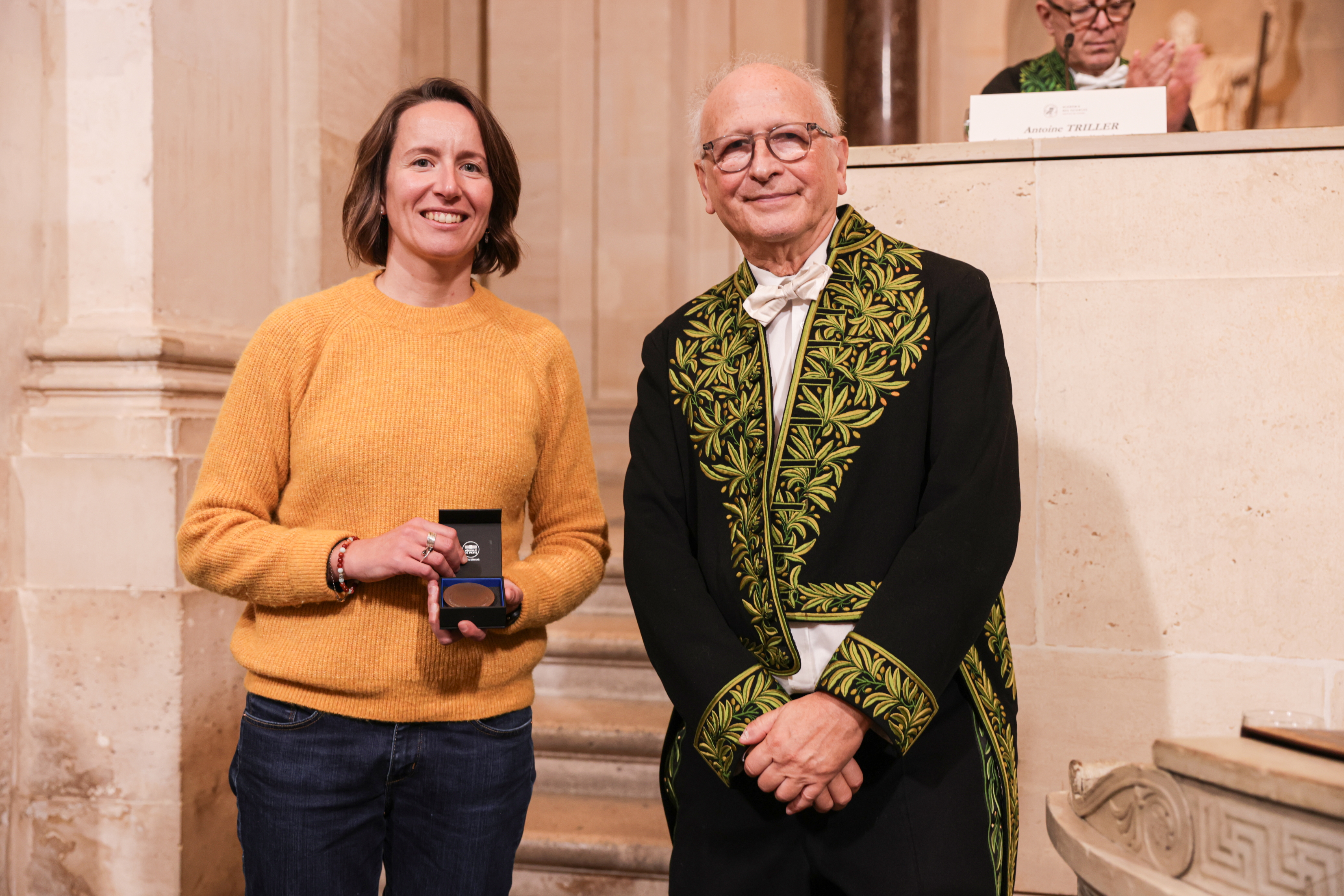 Anaïs Dréau, lauréate du prix Gustave Ribaud de l'Académie des Sciences,